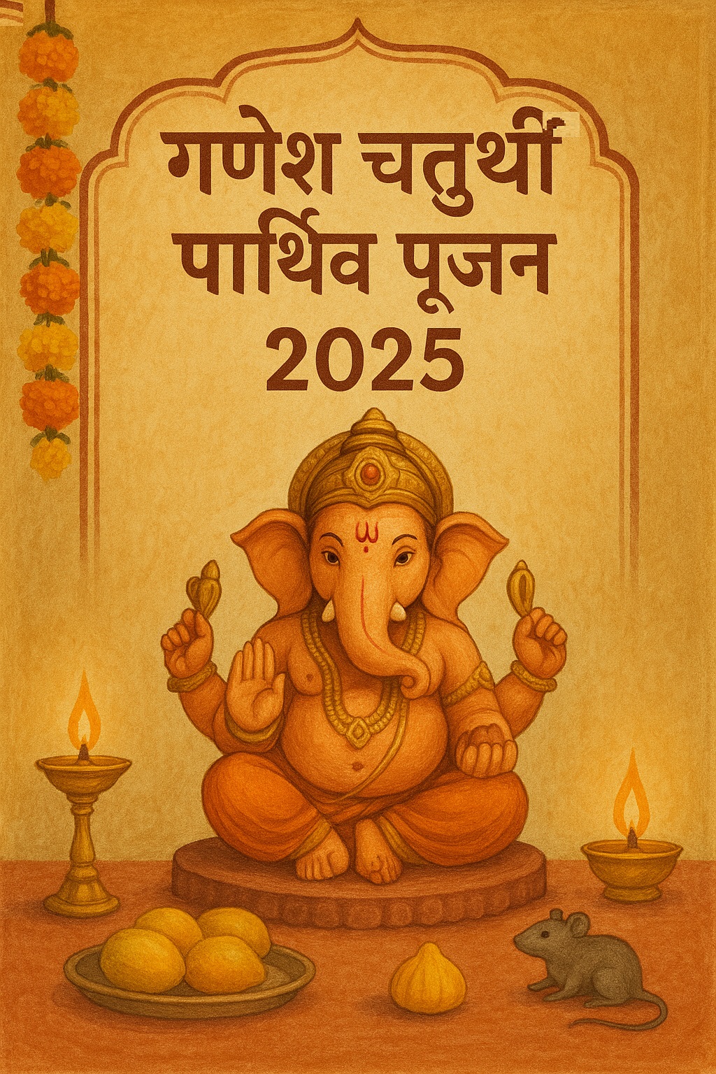 Ganesh chaturthi parthiv pujan2025