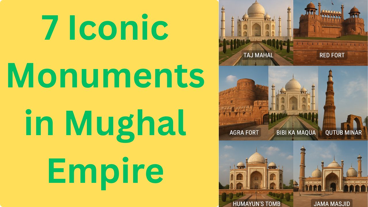 7 Iconic Monuments in Mughal Empire