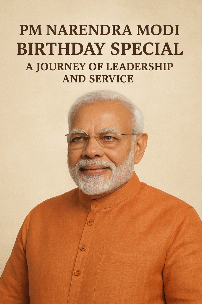 Modi's Leadership Journey