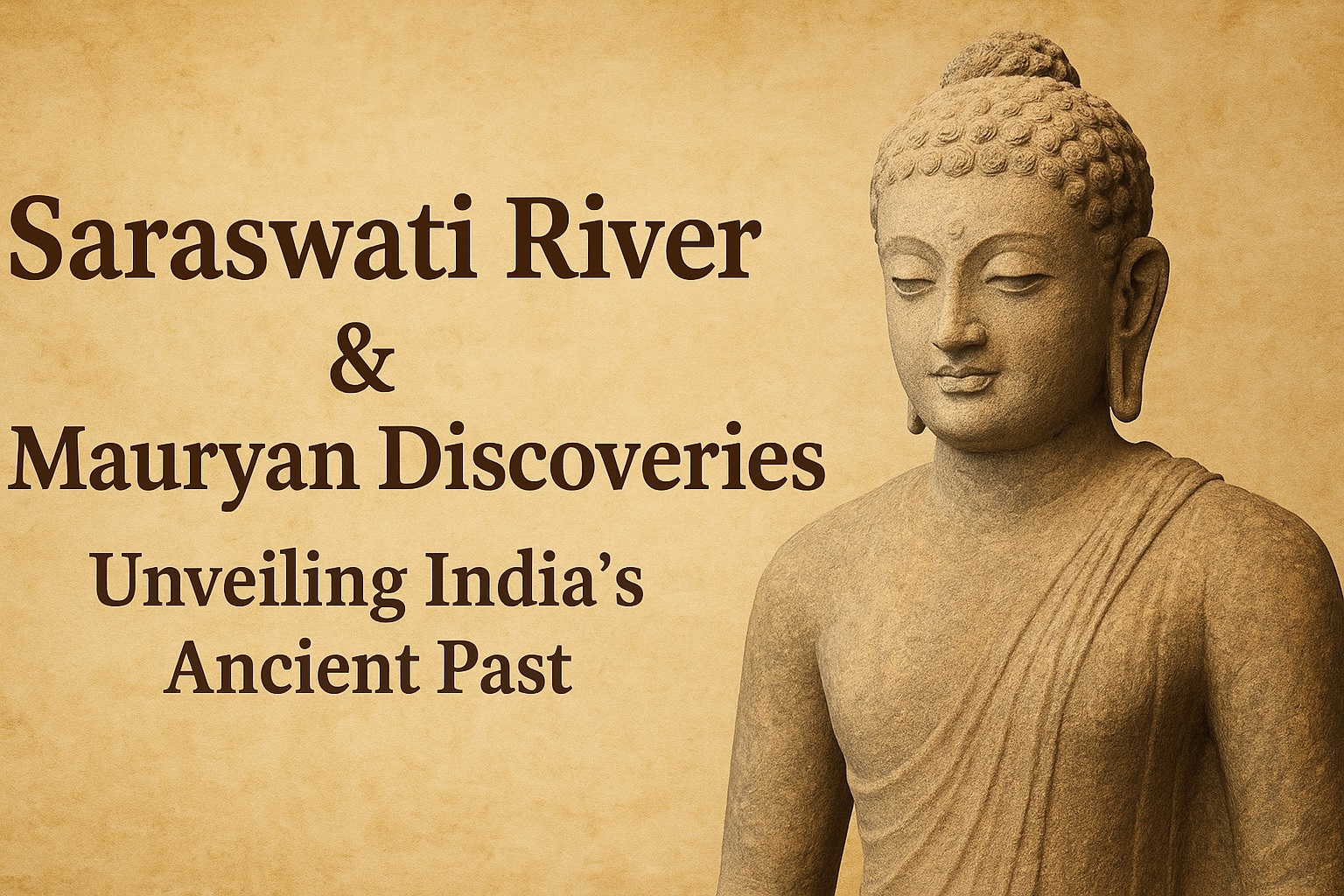 Saraswati River and Mauryan Discoveries